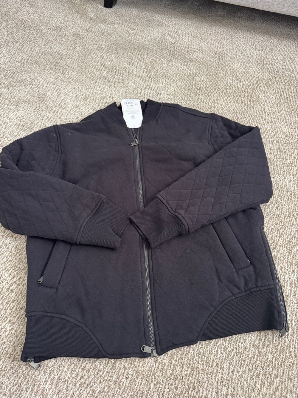 Athleta Retroplush Bomber Jacket M